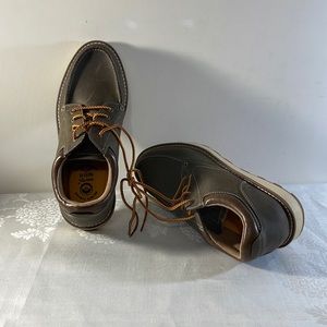 EARTH SPIRIT Genuine Leather Men’s Brown Loafer Gelron Cushion Size 11.5  NWOT